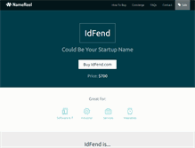 Tablet Screenshot of idfend.com